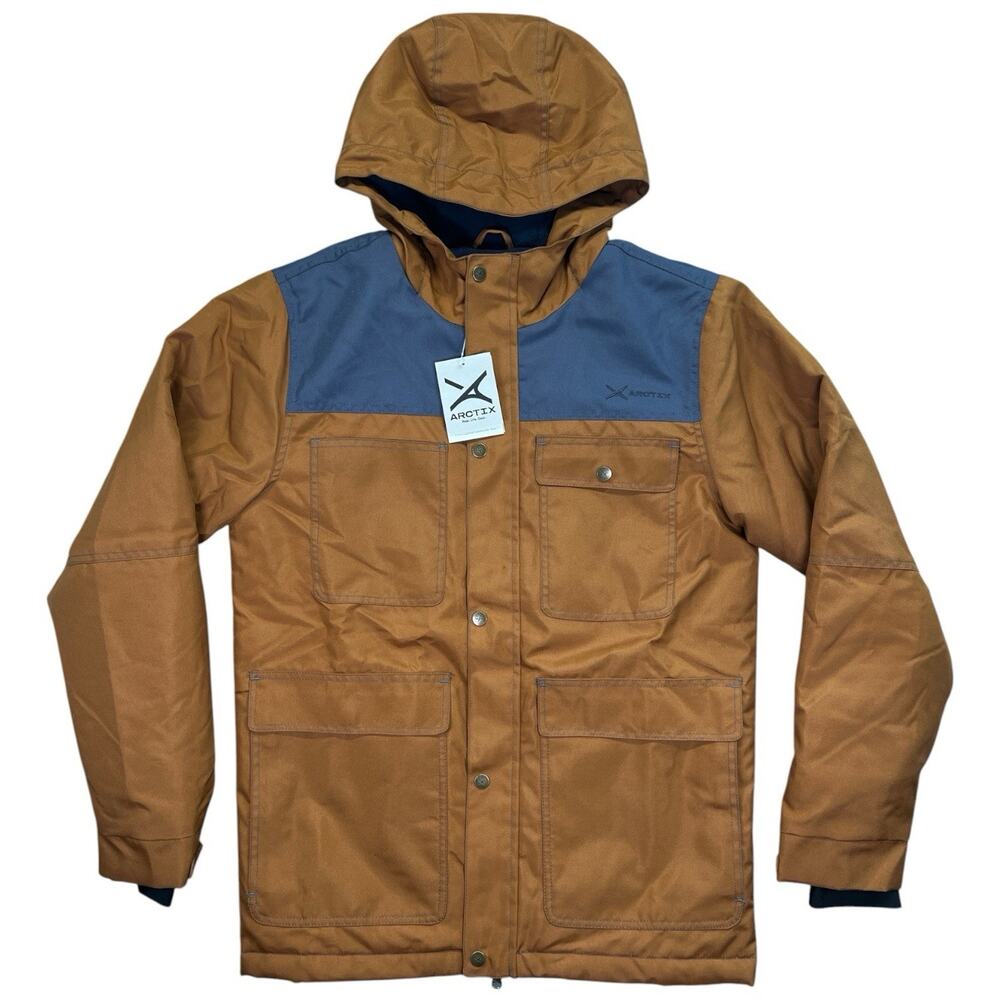 Arctix Men’s Kicker Jacket Small Cappuccino Insulated ThermaTech NWT